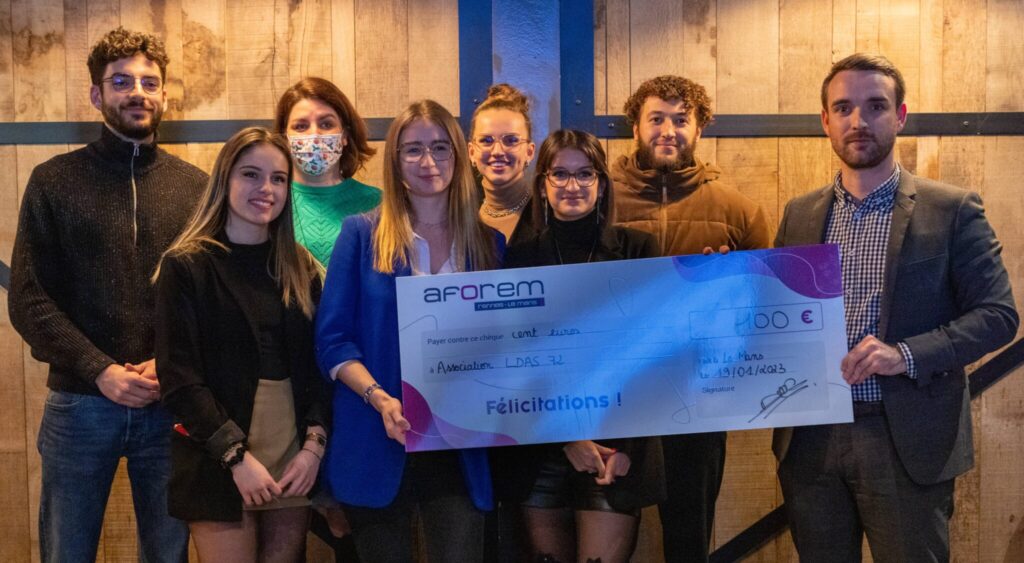 Remise de cheque Happy Event 100€