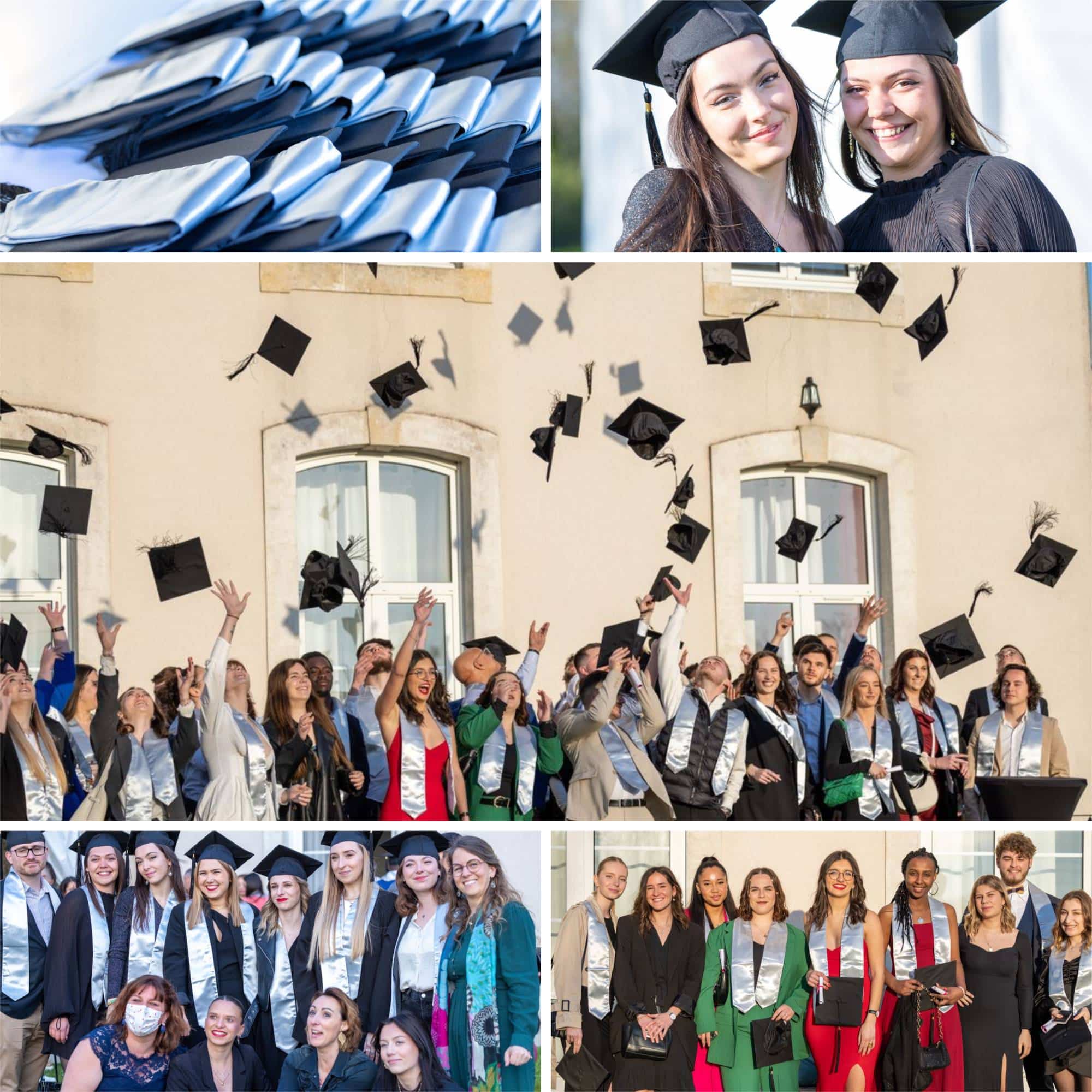 Remise des diplômes de l'école de commerce AFOREM Le Mans